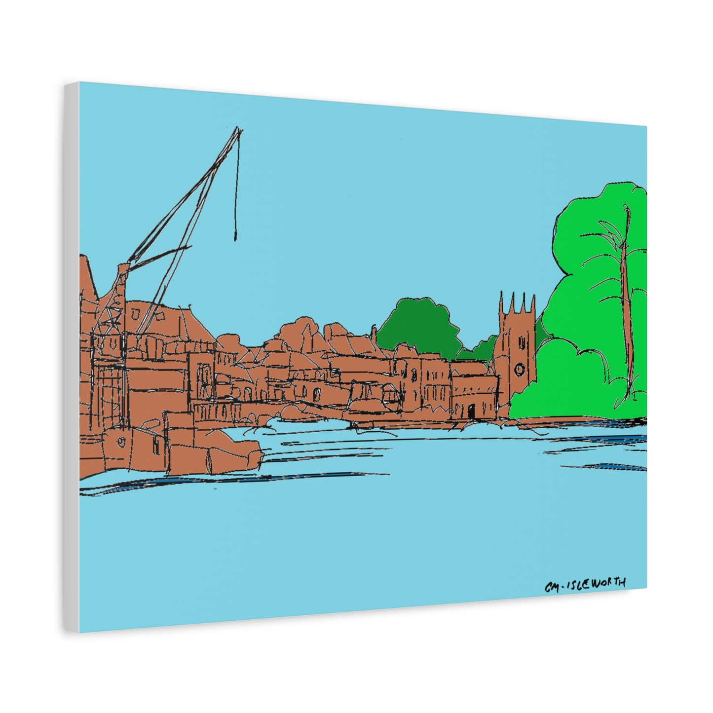 Isleworth Matte Canvas