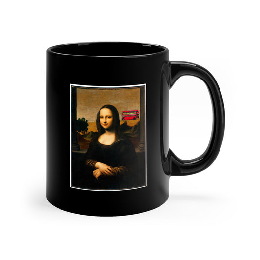 Isleworth Mona Lisa Black Mug