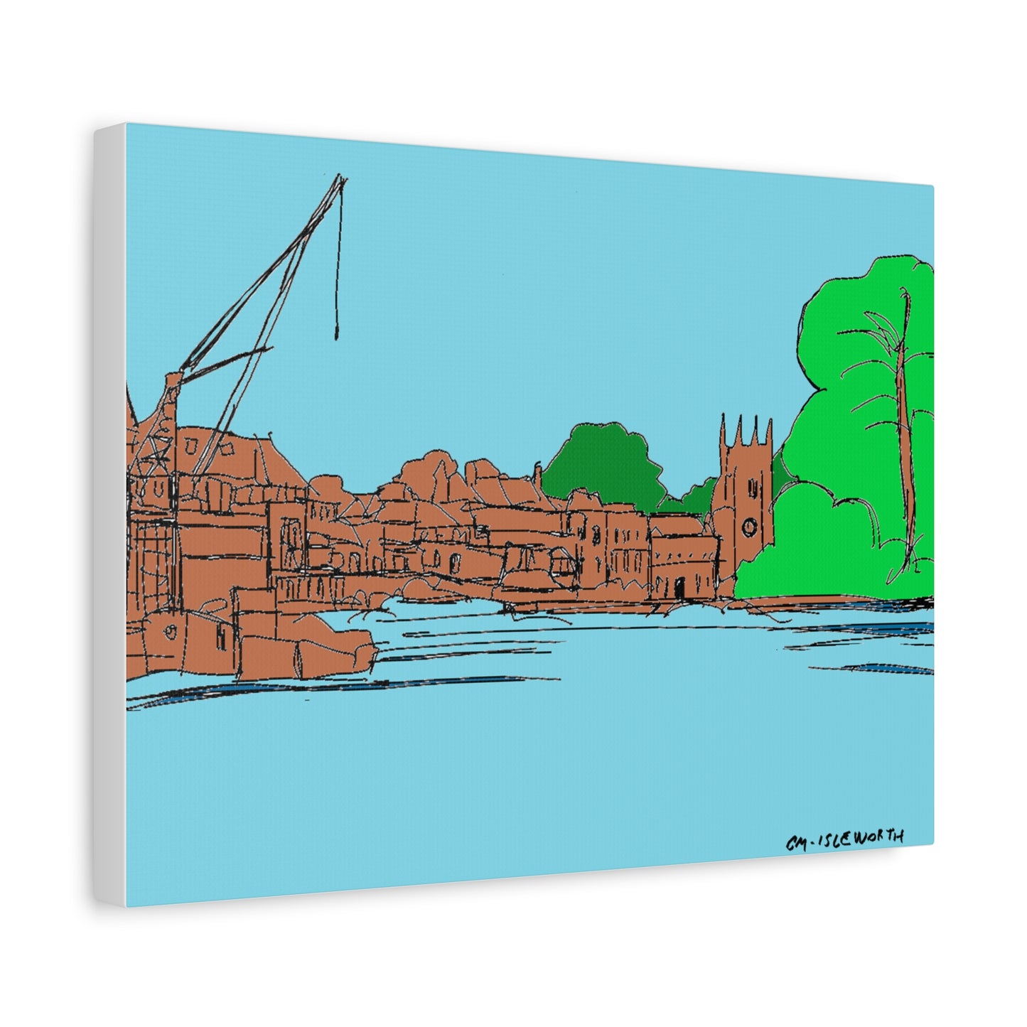 Isleworth Matte Canvas