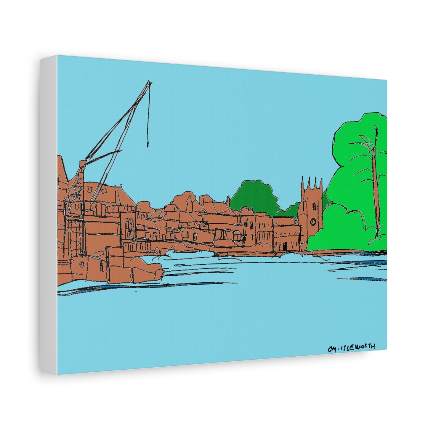 Isleworth Matte Canvas