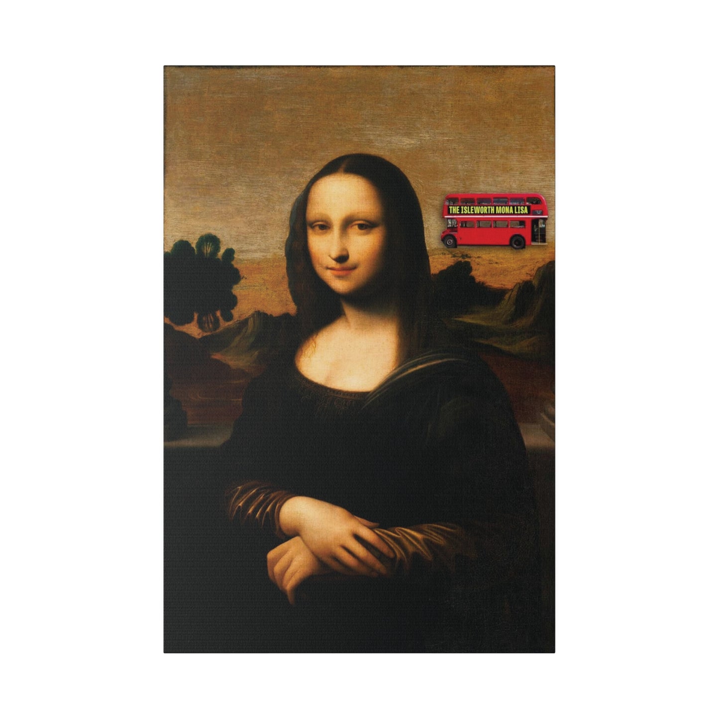 Isleworth Mona Lisa on Matte Canvas