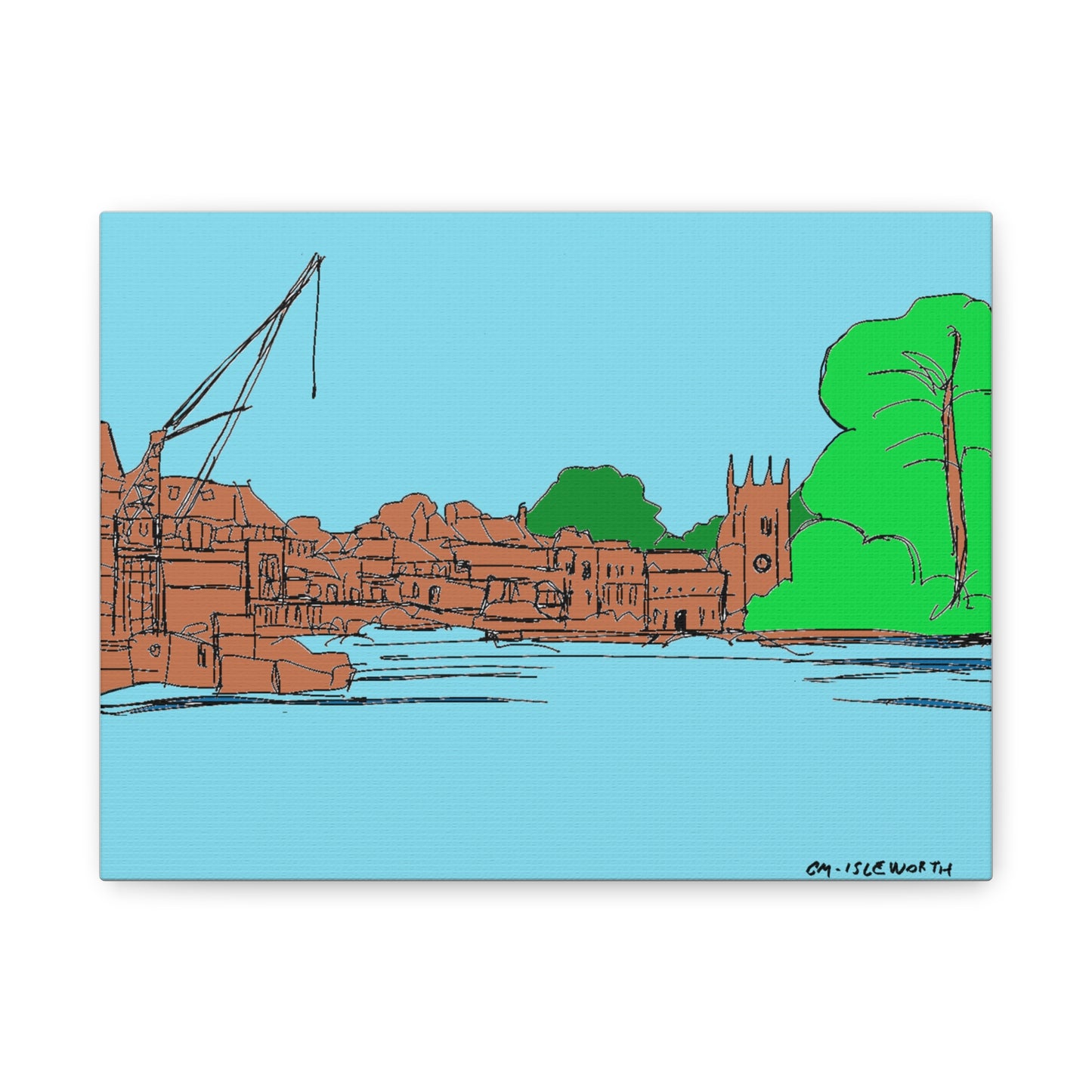 Isleworth Matte Canvas