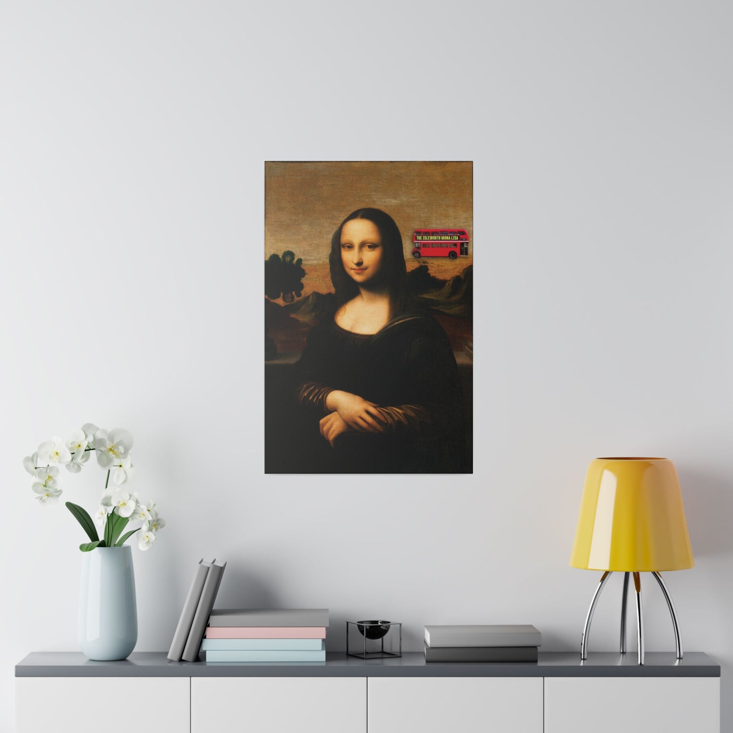 Isleworth Mona Lisa on Matte Canvas