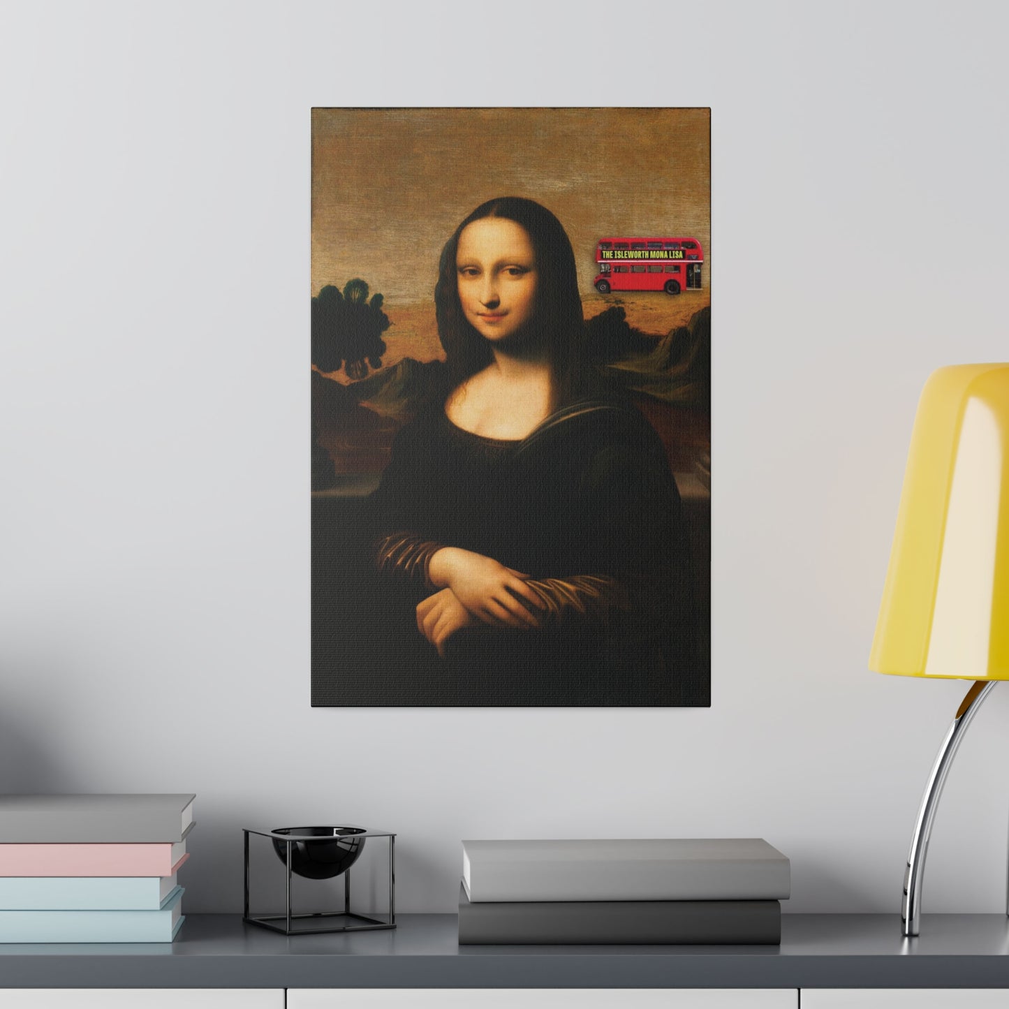 Isleworth Mona Lisa on Matte Canvas