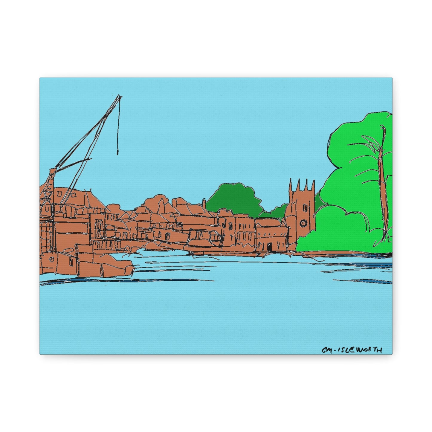 Isleworth Matte Canvas