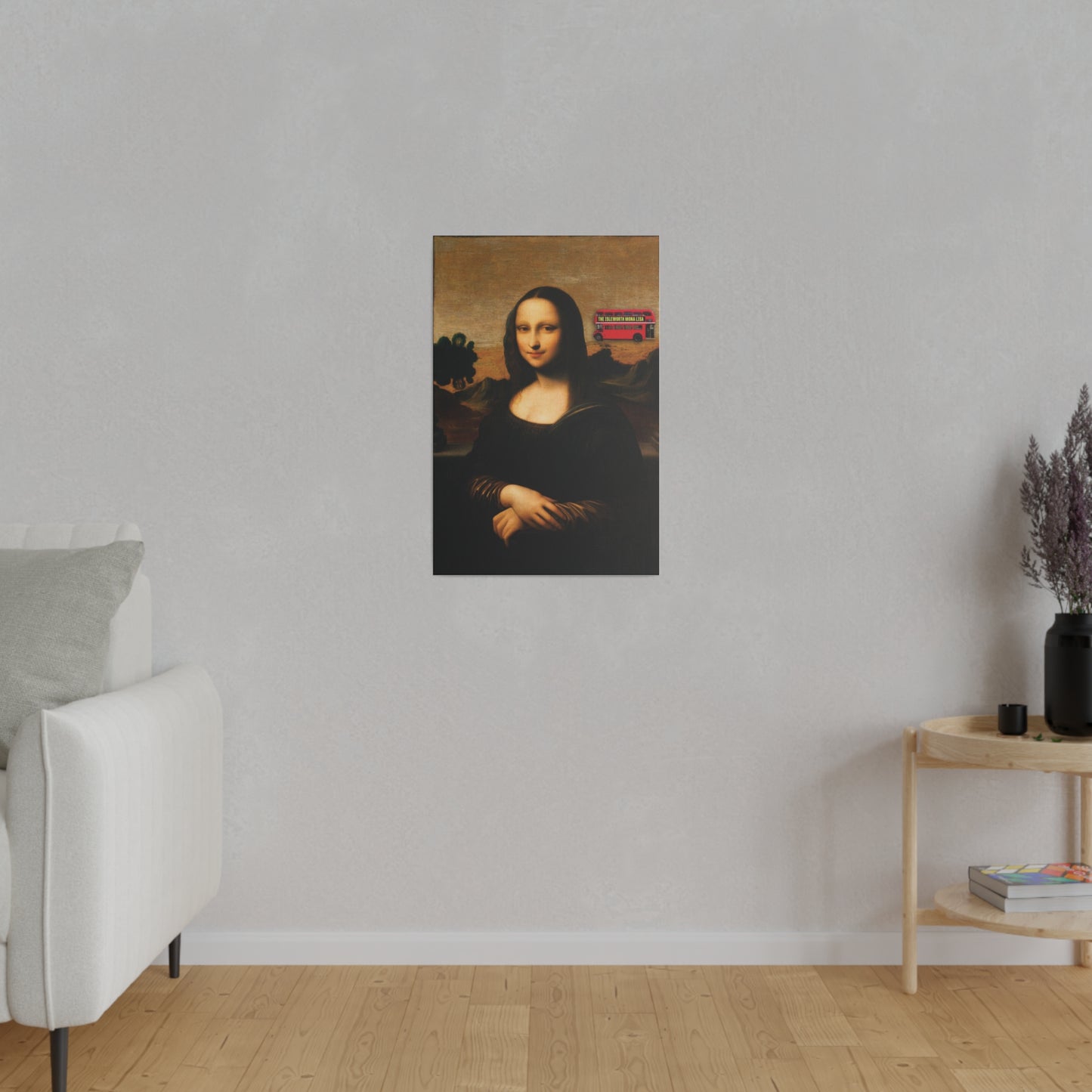 Isleworth Mona Lisa on Matte Canvas