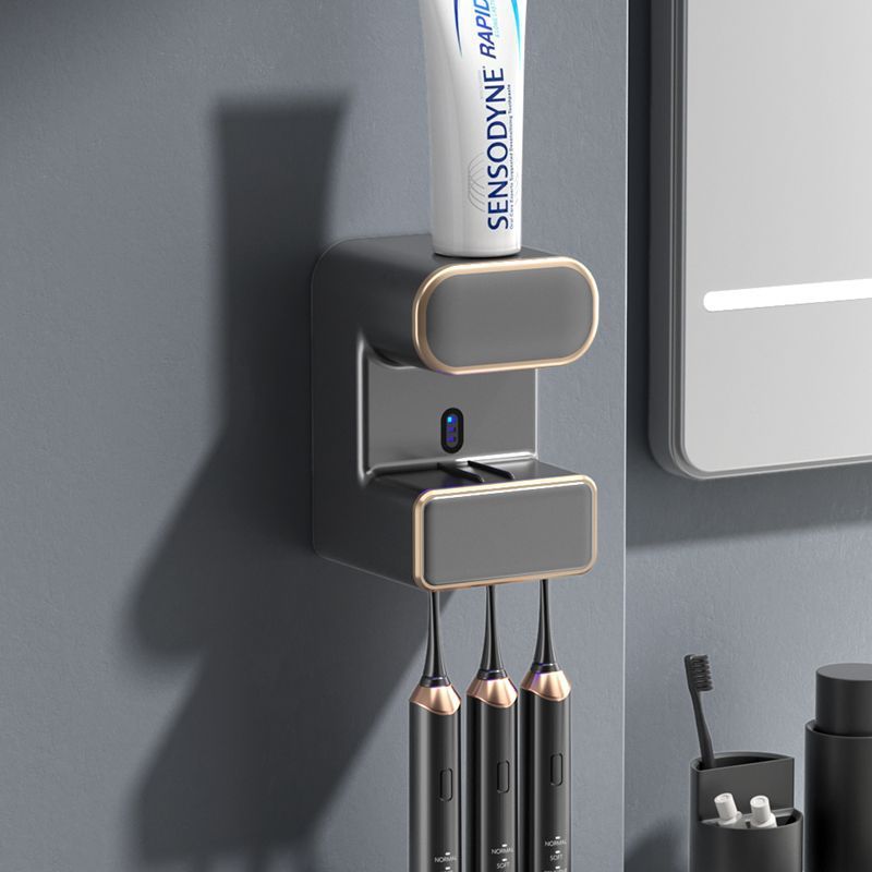 Intelligent UV Toothbrush Steriliser with Automatic Toothpaste Dispenser